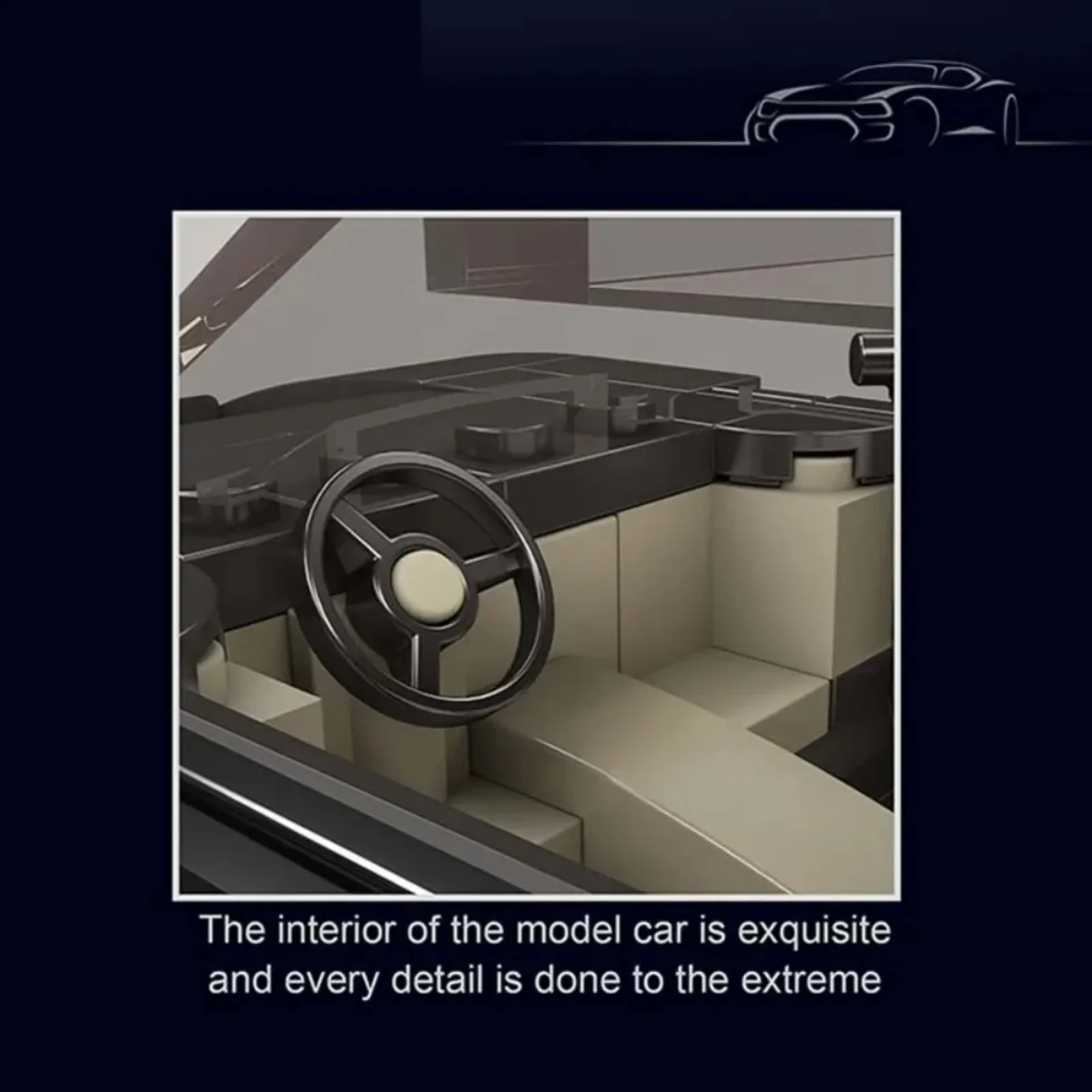 ตัวต่อ Mould King 27033 ชุดรถแ - Model Kit Display Case บทวิจารณ์และราคา