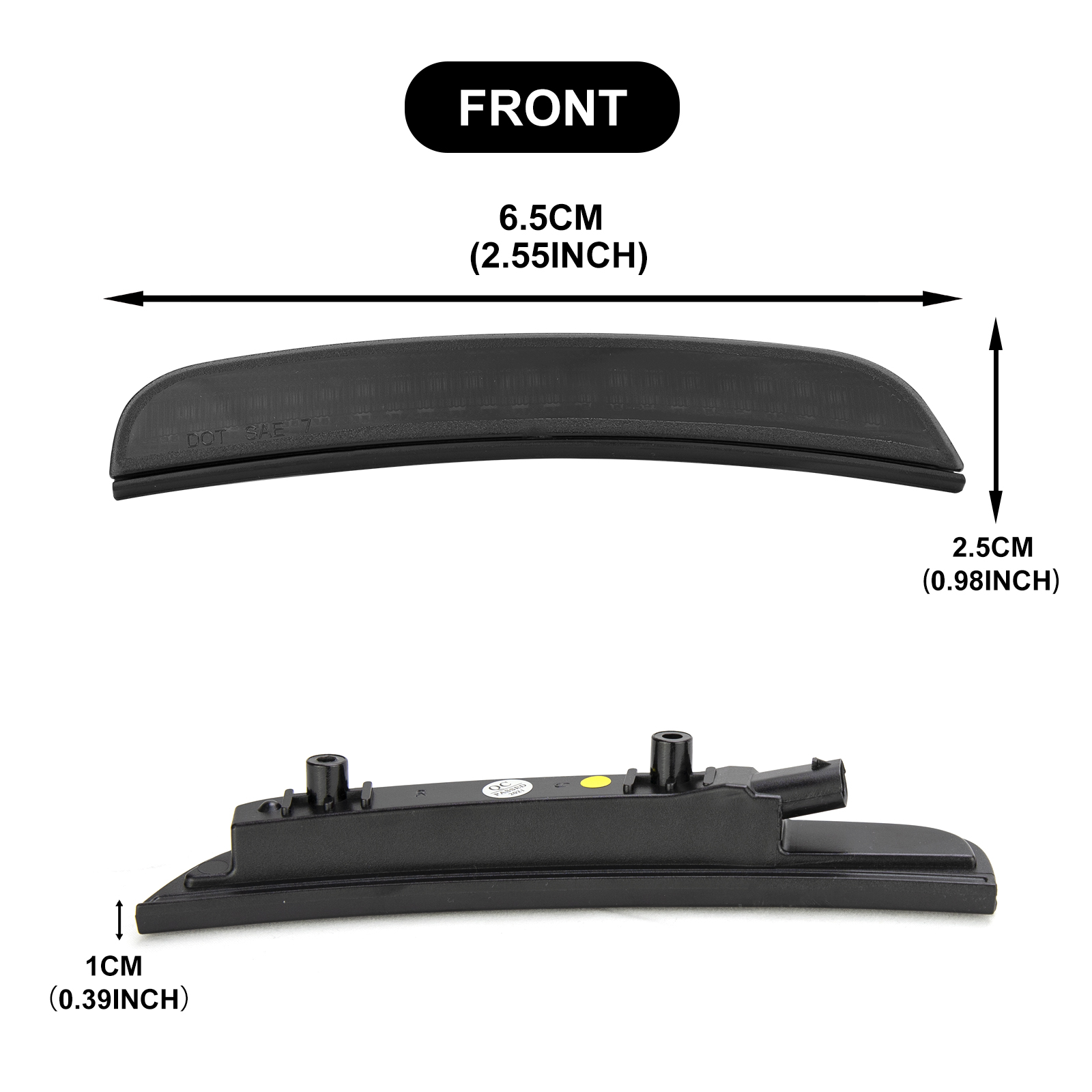 4Pcs ด้านหน้าด้านหลังกันชน LED - Model Kit Dodge Charger บทวิจารณ์และราคา