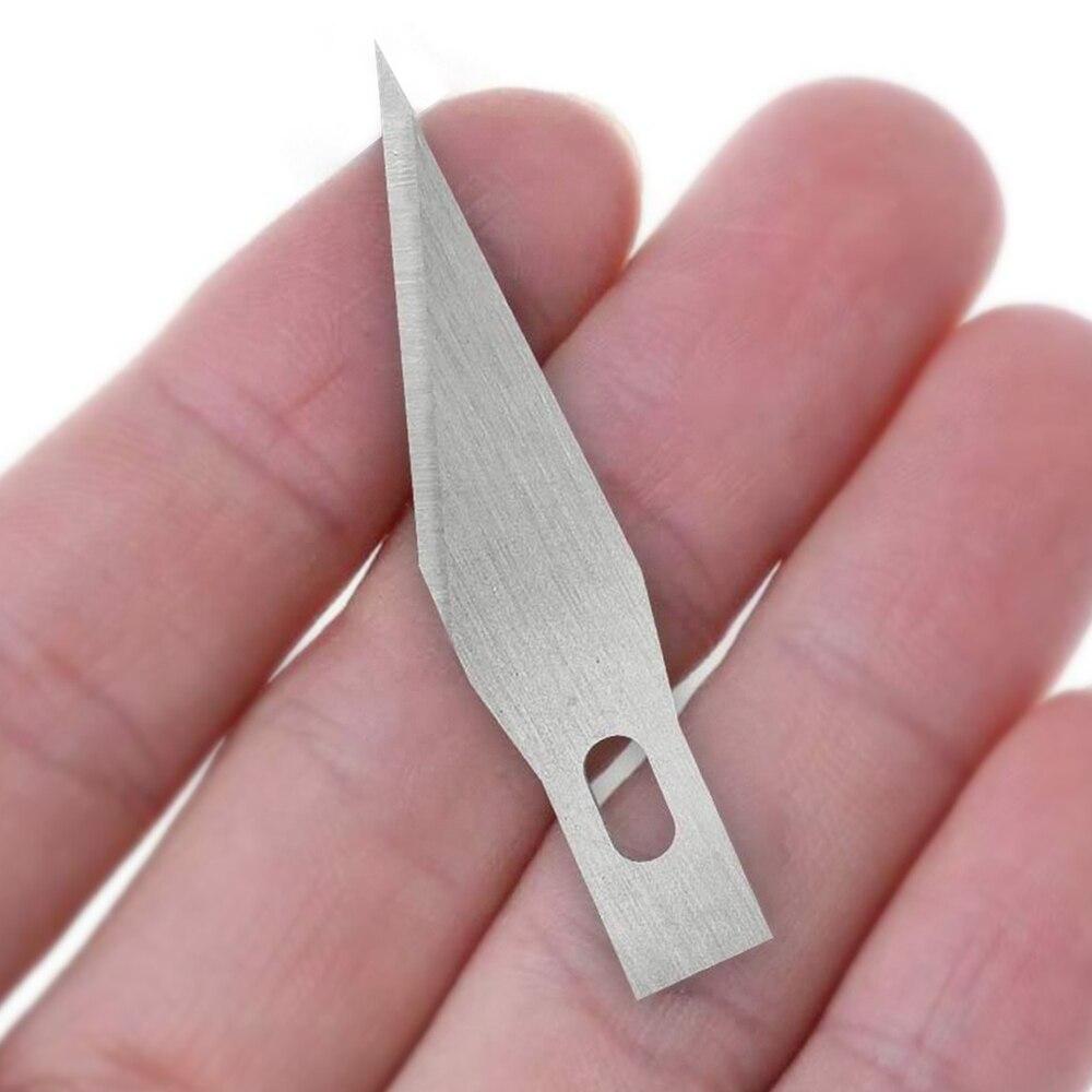 ใบมีดเปลี่ยนสำหรับมีด 50/100 ช - Hobby Knife Blade บทวิจารณ์และราคา
