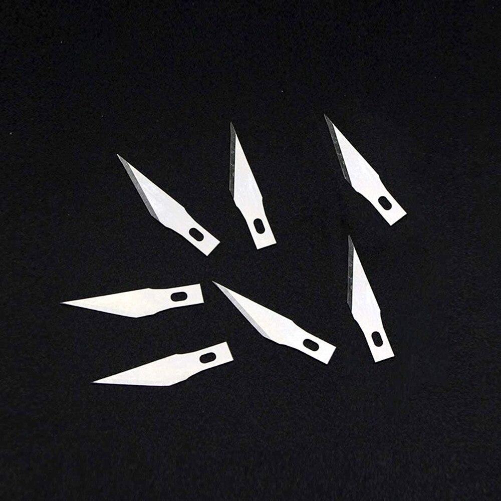 ใบมีดเปลี่ยนสำหรับมีด 50/100 ช - Hobby Knife Blade บทวิจารณ์และราคา