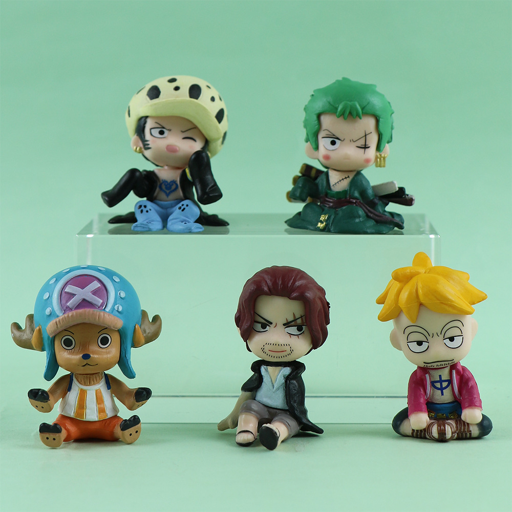 ชุดฟิกเกอร์วันพีซ 10 ชิ้น ลูฟี - Model Kit Judge บทวิจารณ์และราคา