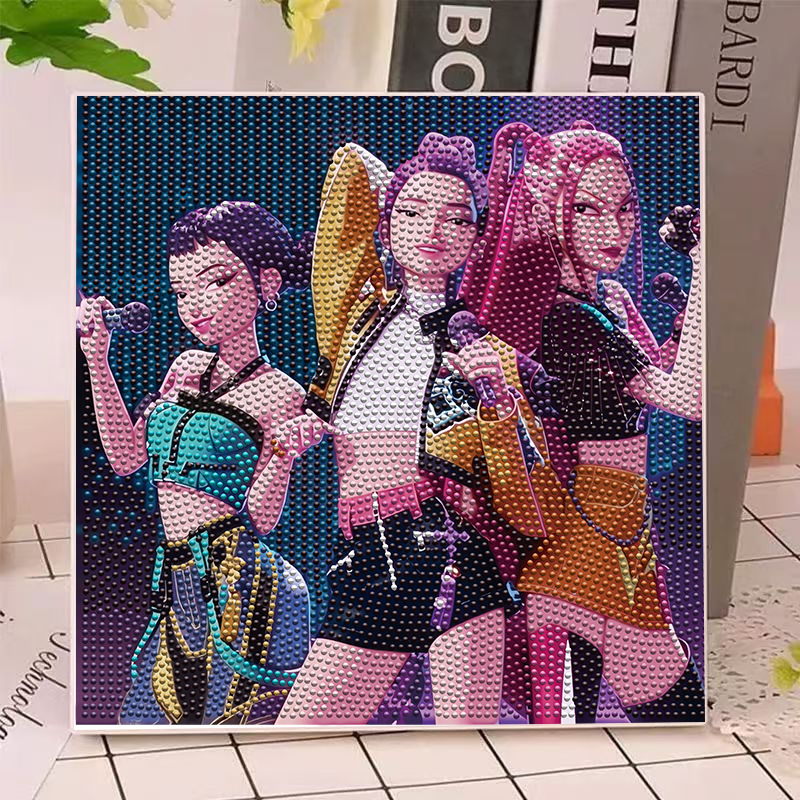 ชุดภาพวาดเพชร 5 มิติ ลายอนิเมะ - Model Kit Tools บทวิจารณ์และราคา