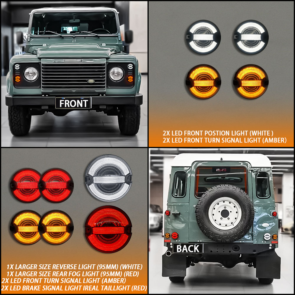 10pcs LED อัพเกรดชุดสําหรับ La - Model Kit Land Rover บทวิจารณ์และราคา