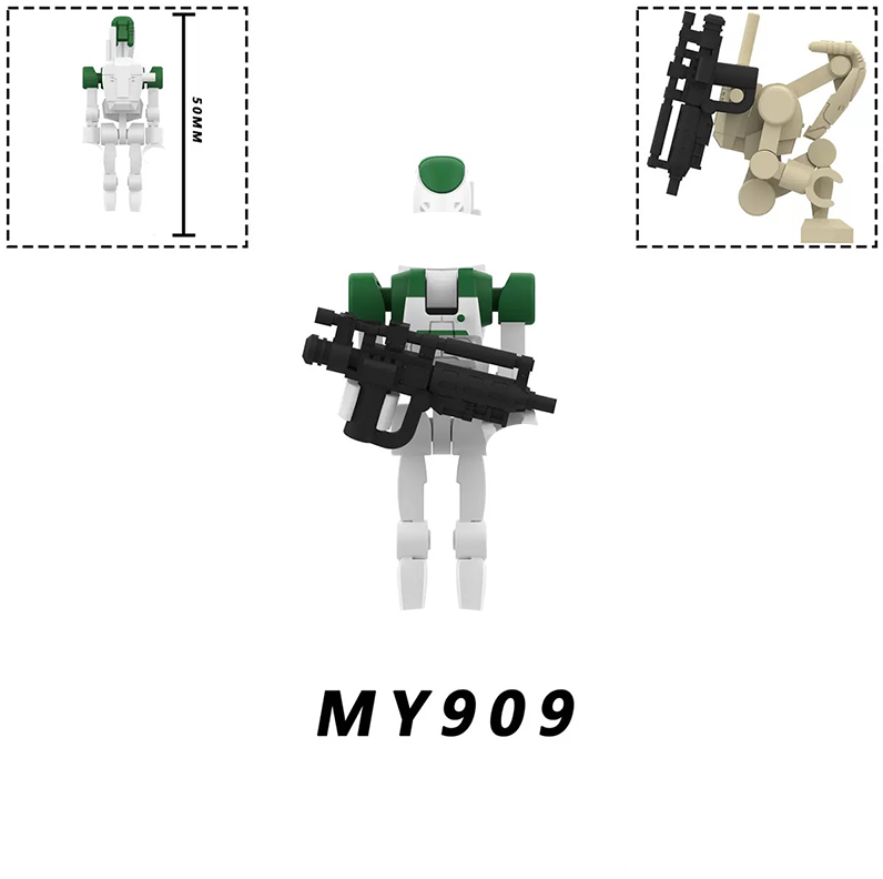 MY901-MY910 ชุดประกอบโมเดลนักร - Model Kit Action Figure บทวิจารณ์และราคา
