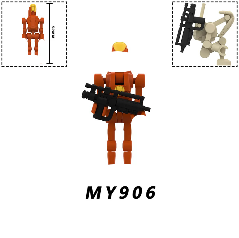 MY901-MY910 ชุดประกอบโมเดลนักร - Model Kit Action Figure บทวิจารณ์และราคา