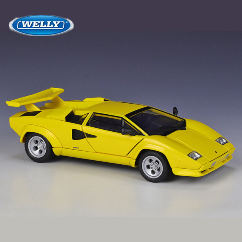 Welly1:24 Lamborghini Countach - Model Kit Lamborghini บทวิจารณ์และราคา