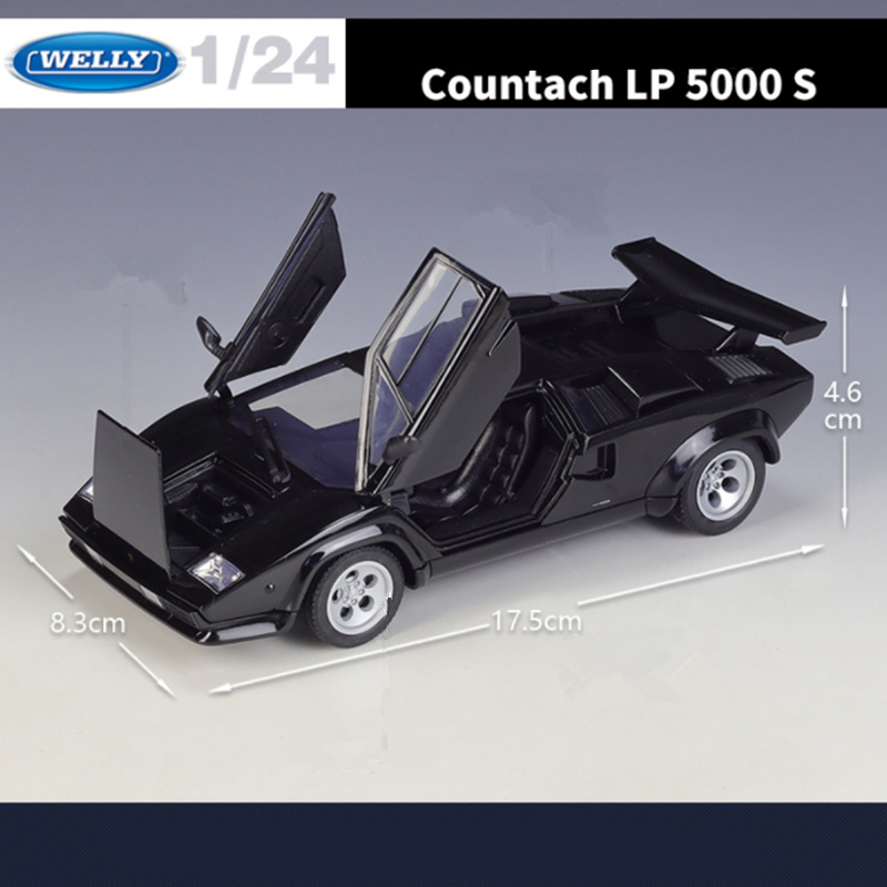 Welly1:24 Lamborghini Countach - Model Kit Lamborghini บทวิจารณ์และราคา