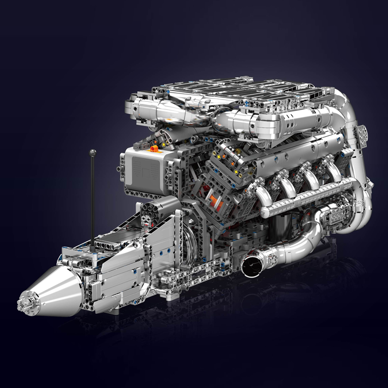 ชุดเครื่องยนต์ Mould King 1016 - Model Kit V8 บทวิจารณ์และราคา