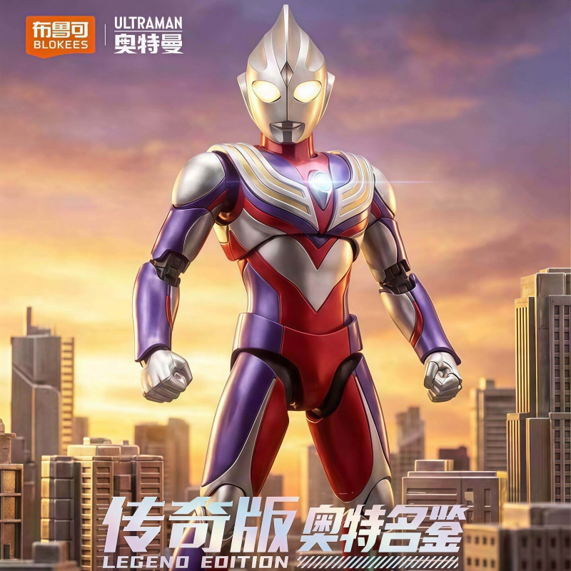 ฟิกเกอร์บล็อกกี้ อัลตร้าแมน ที - Model Kit Ultraman Tiga บทวิจารณ์และราคา