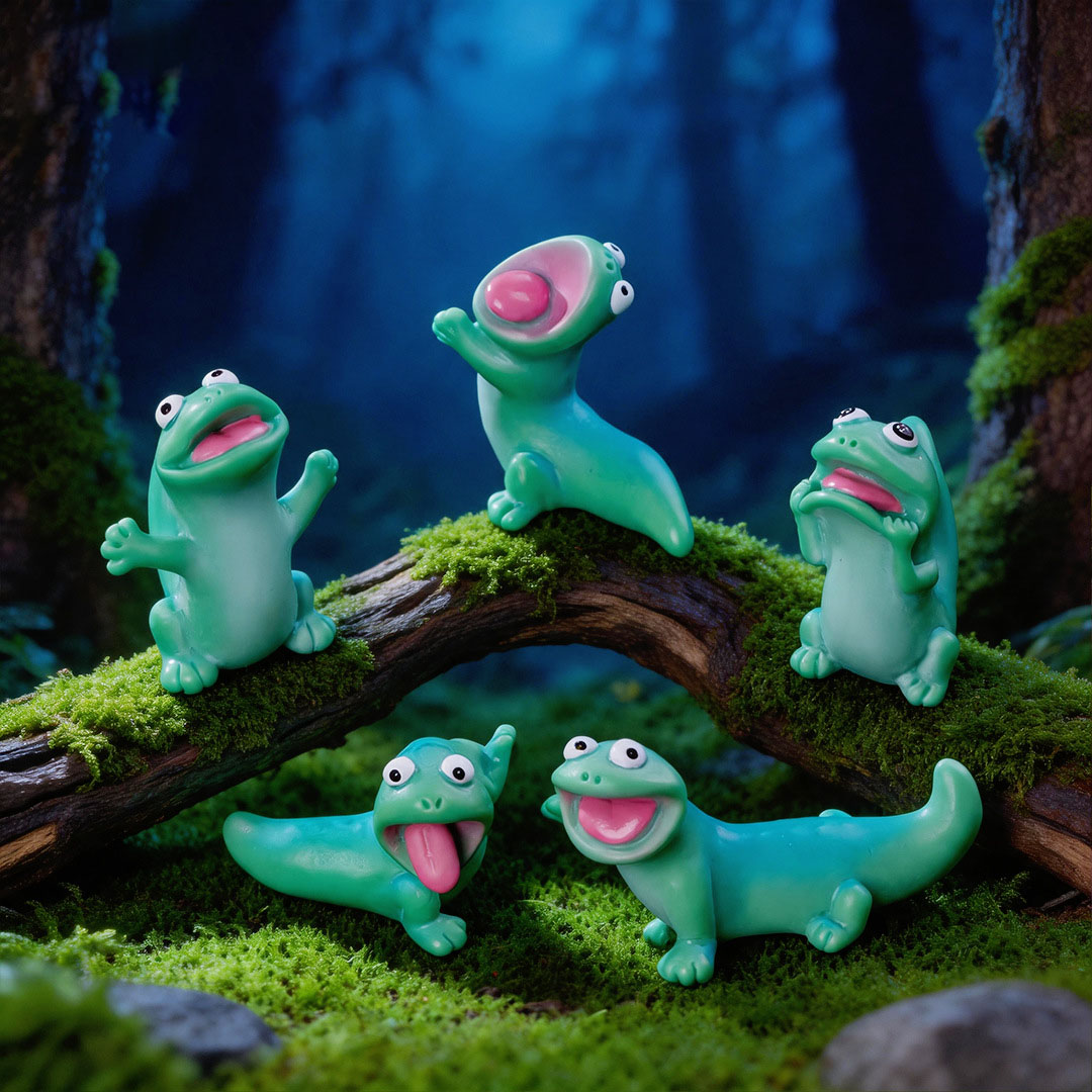ของตกแต่งรถยนต์รูปจิ้งจกสีเขีย - Model Kit Lizard บทวิจารณ์และราคา
