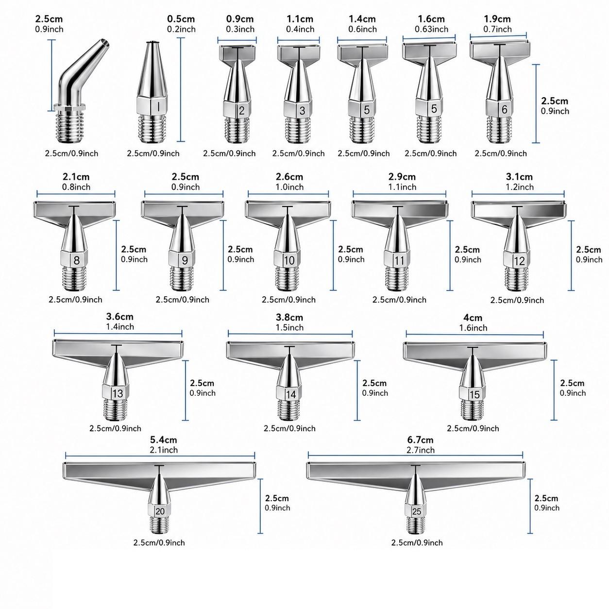 ชุดหัวปากกาเพชรสำหรับงานเพ้นท์ - Model Kit Tools บทวิจารณ์และราคา