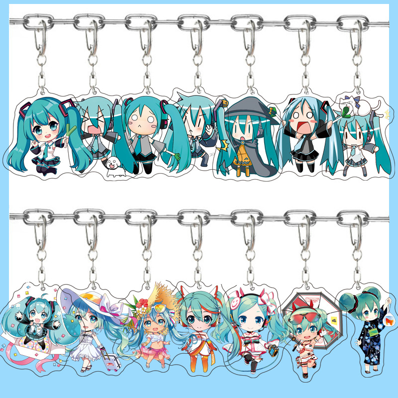 พวงกุญแจอะคริลิกน่ารักลายฮัตสึ - Model Kit Hatsune Miku บทวิจารณ์และราคา